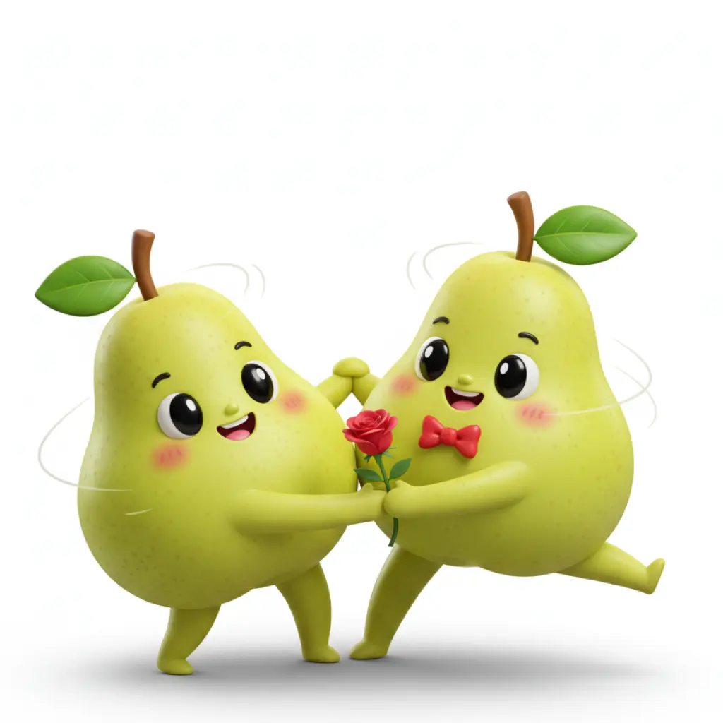 what a pair — shape card