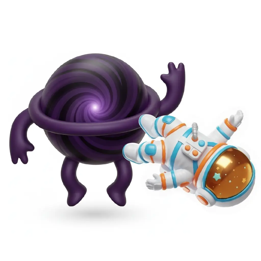 uhoh black hole — shape card